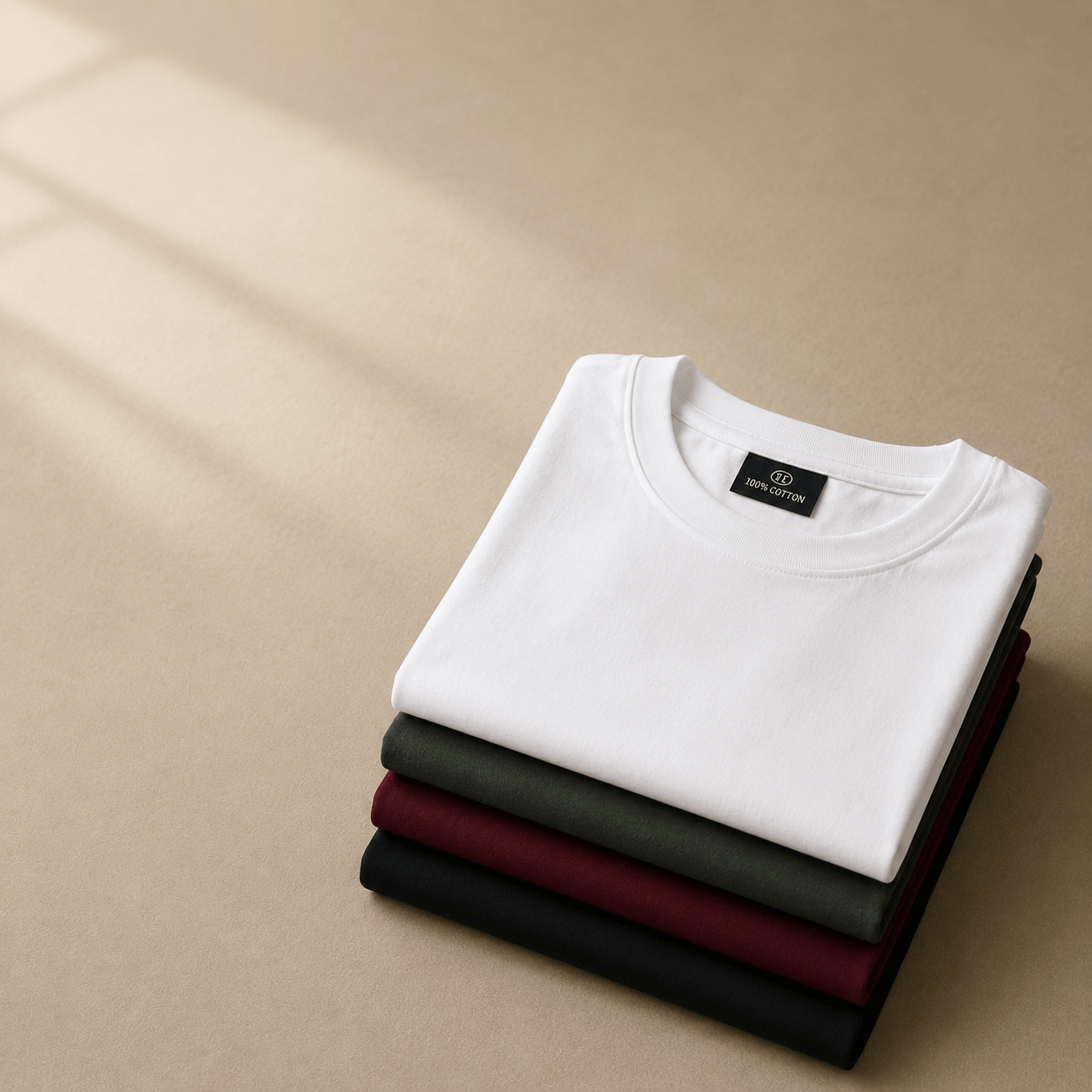 ALPAZA hero campaign — model in premium minimal luxury apparel