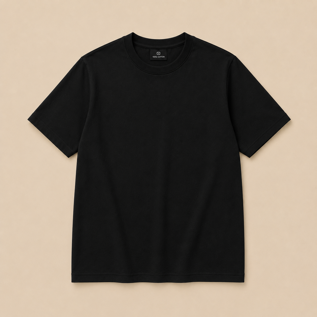 Signature Black Oversized Tee