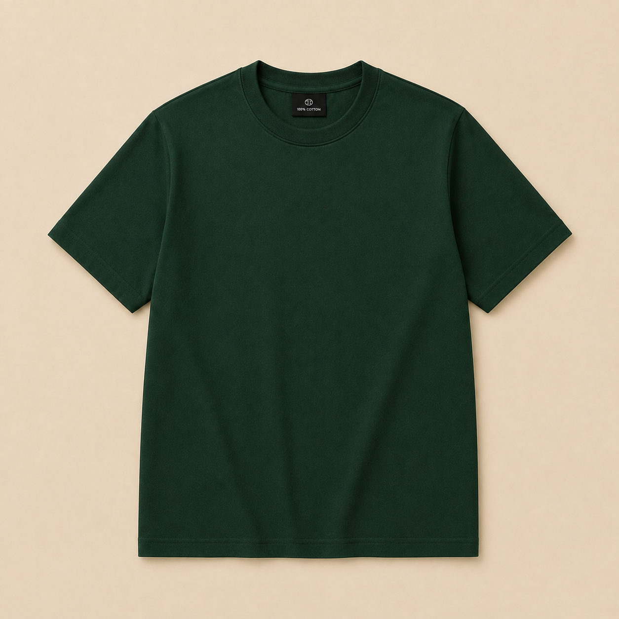 Deep Green Oversized Tee